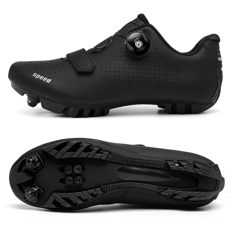 Women'S Shoes - รองเท้าจักรยานเสือภูเขาแบบ unisex สำหรับผู้ชายและผู้หญิง พร้อมคลีทสำหรับจักรยานเสือภูเขา