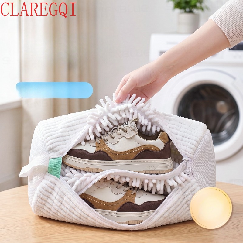 Women'S Shoes - สำหรับร้านซักแห้งเท่านั้น ถุงซักรองเท้าสำหรับเครื่องซักผ้า ป้องกันการเสียรูปทรง ถุงซักรองเท้าอเนกประสงค์ ใช้ซ้ำได้