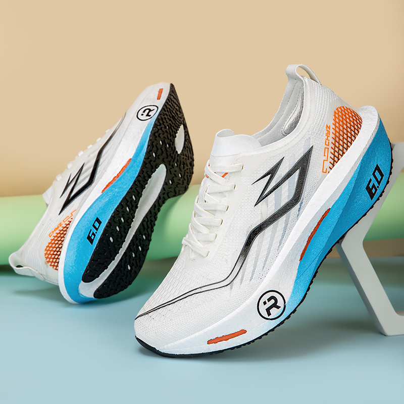 Carbon Plate Marathon Racing Shoes - รองเท้ากีฬาใหม่สำหรับผู้ชายและผู้หญิง รองเท้าวิ่ง แผ่นคาร์บอน รองเท้าวิ่งมาราธอนสำหรับผู้ชาย รองรับแรงกระแทก รองเท้าฝึกซ้อมกีฬา
