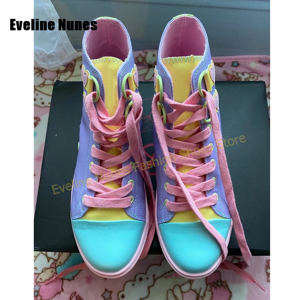 รองเท้าผ้าใบหุ้มข้อสูงสไตล์ Y2 - Sneakers บทวิจารณ์และราคา