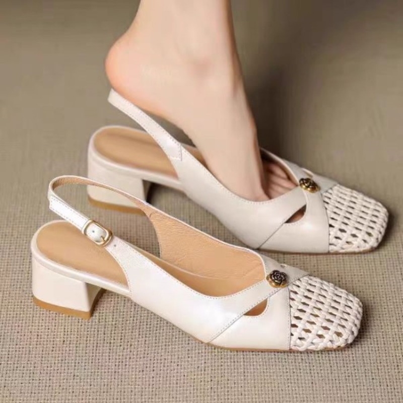 รองเท้าส้นเตารีดแบบปิดหัวสไตล์ - Women'S Shoes บทวิจารณ์และราคา