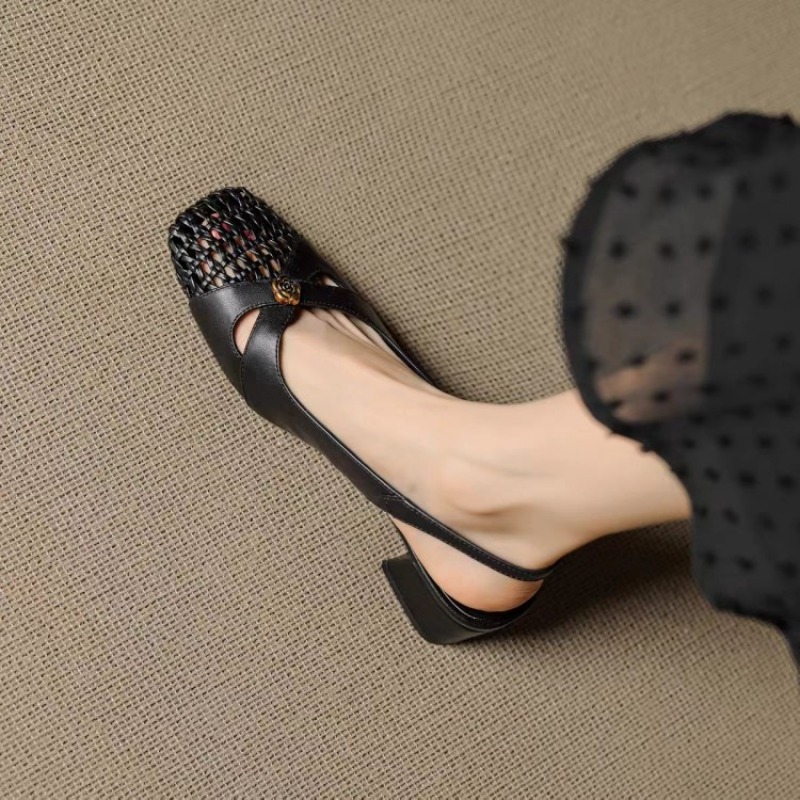 รองเท้าส้นเตารีดแบบปิดหัวสไตล์ - Women'S Shoes บทวิจารณ์และราคา