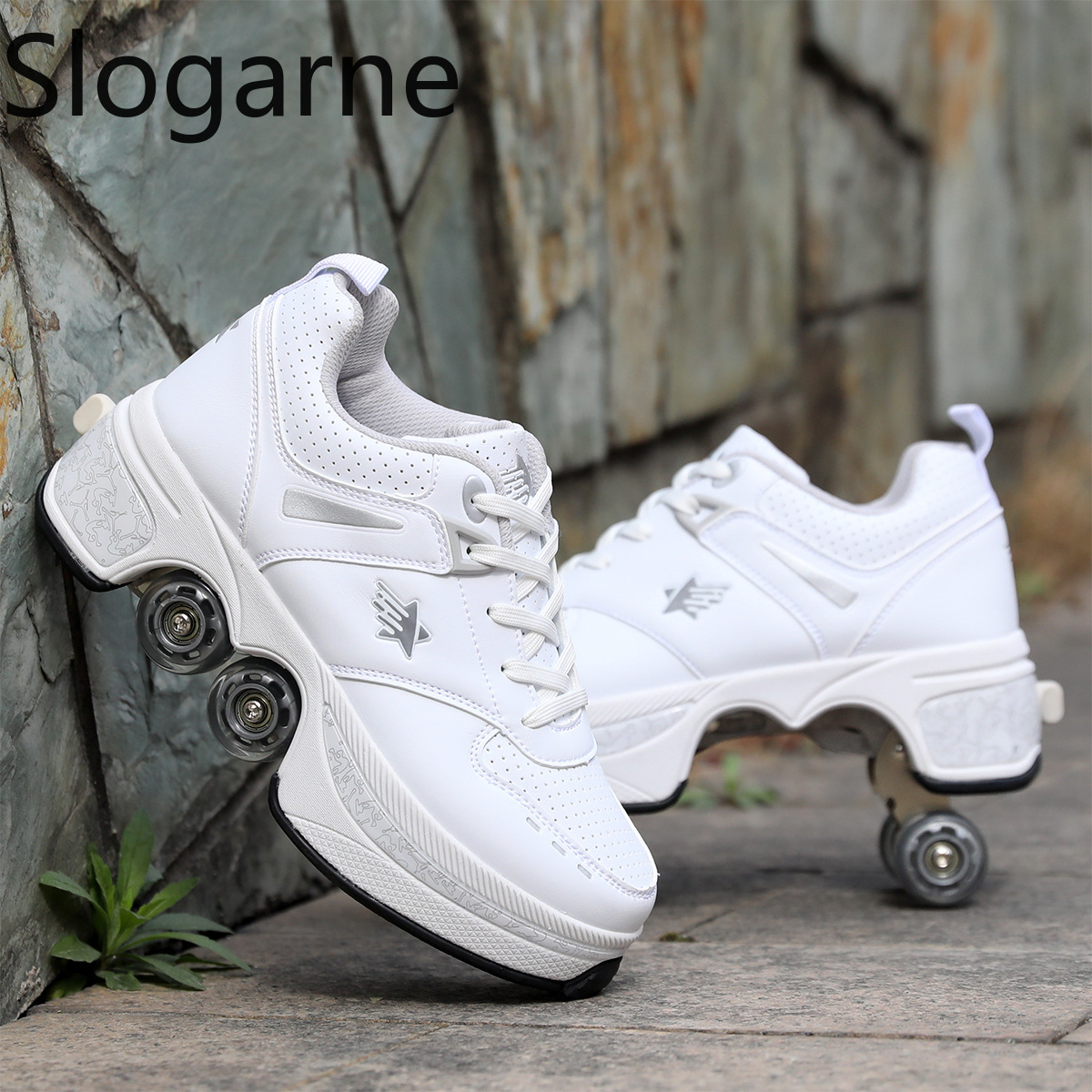 รองเท้าสเก็ตแบบมีล้อ 4 ล้อ สำห - Women'S Shoes บทวิจารณ์และราคา