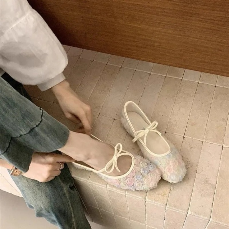 รองเท้าแมรี่เจนตาข่ายลายกุหลาบ - Women'S Shoes บทวิจารณ์และราคา