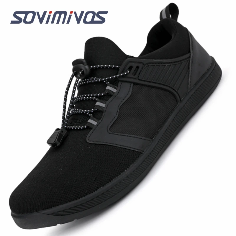 รองเท้าผู้ชายแบบเท้าเปล่า รองเ - Wide Toe Box Running Sneakers บทวิจารณ์และราคา