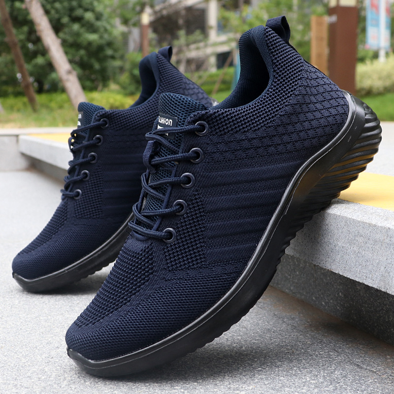 รองเท้าผ้าใบผู้ชายรองเท้าสบายๆ - Breathable Mesh Athletic Shoes บทวิจารณ์และราคา