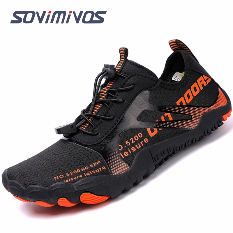 รองเท้าผู้ชายแบบไม่สวมถุงเท้า  - Wide Toe Box Running Sneakers บทวิจารณ์และราคา