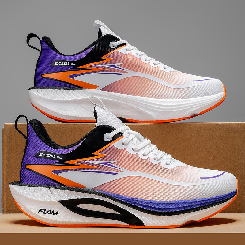 รองเท้าวิ่งผู้ชาย คาร์บอนบอร์ด - Breathable Mesh Athletic Shoes บทวิจารณ์และราคา