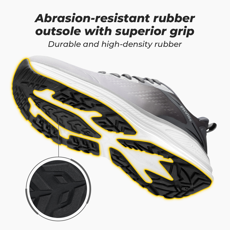 ฟิตวิลล์ รองเท้าผ้าใบผู้ชายแบบ - Breathable Mesh Athletic Shoes บทวิจารณ์และราคา